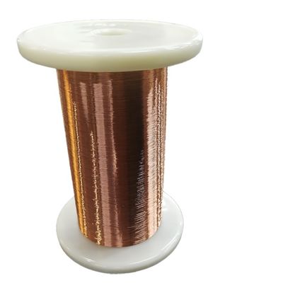 AWG 39 Polyester Enameled Copper Wire Red Copper Magnet Wire For Speaker