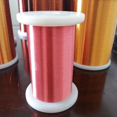 0.043mm Class240 Copper Enameled Wire Ultra Fine Magnet Wires For Relays