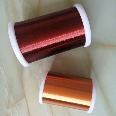 0.1mm Self Bonding Wire Hot Air Solderable Enameled Copper Wire IEC NEMA