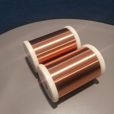 AWG44 Class 200 Coated Copper Round Wire Self Bonding