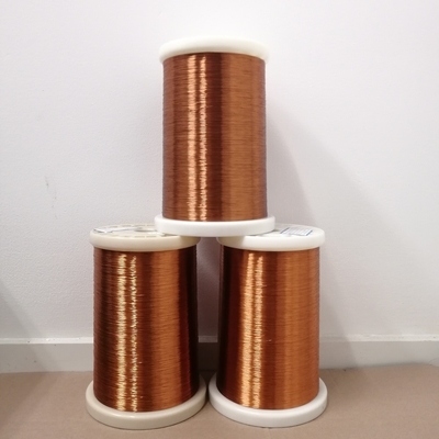 Polyester Imine Copper Coated Magnet Wire 0.14mm Class 220 Self Adhesive