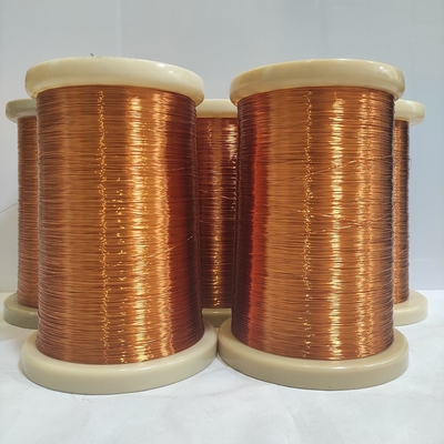 Awg30 Enamel Coated Magnet Wire ANSI Hot Air Type Self-Adhesive 0.25mm Class 220