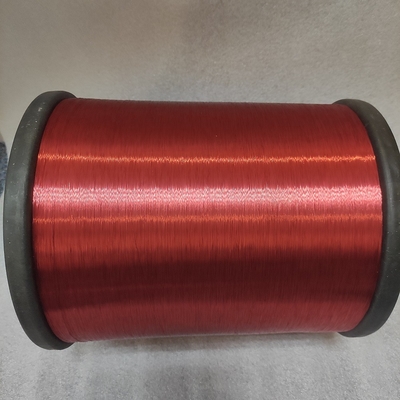 AIW 0.15mm Class H Coated Magnet Wire Red RFID Transformer Copper Round Wire