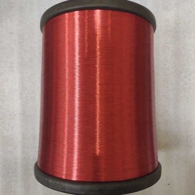 AIW 0.15mm Class H Coated Magnet Wire Red RFID Transformer Copper Round Wire